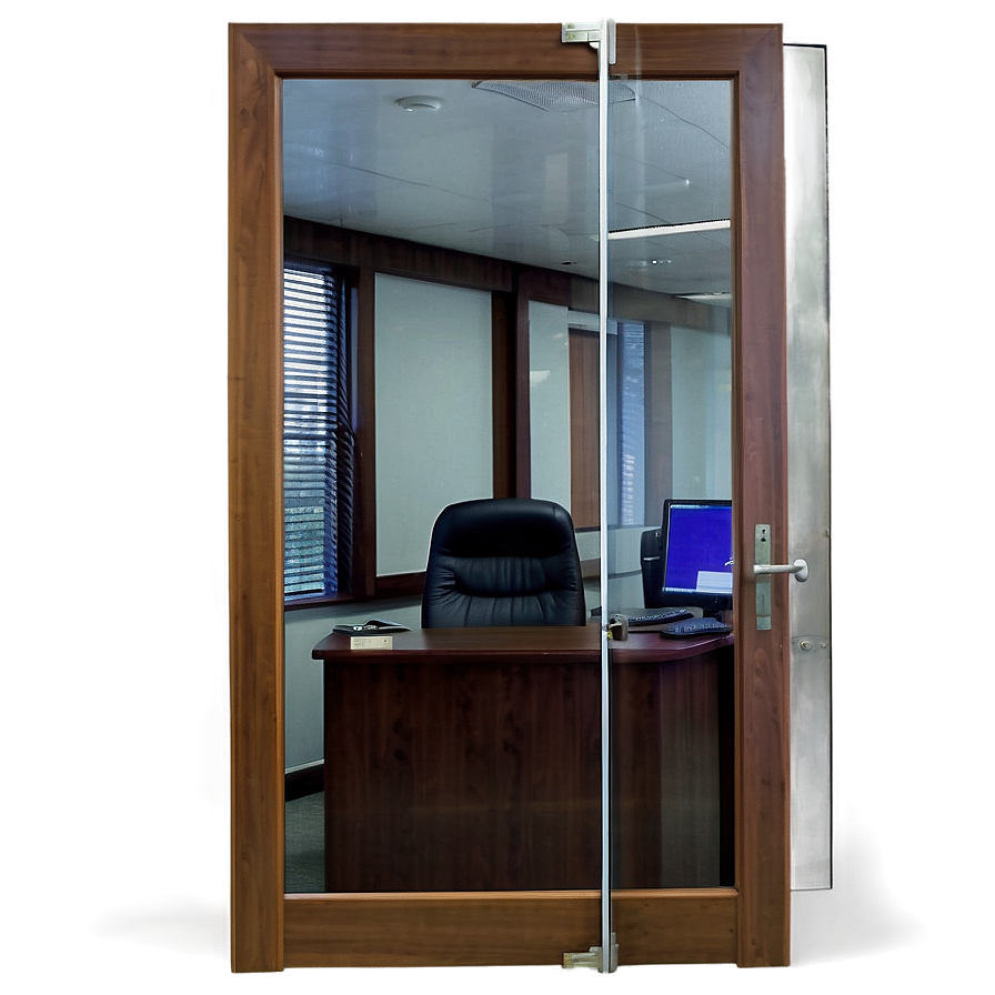 Glass Door For Office Cabin Png Uxo PNG Image