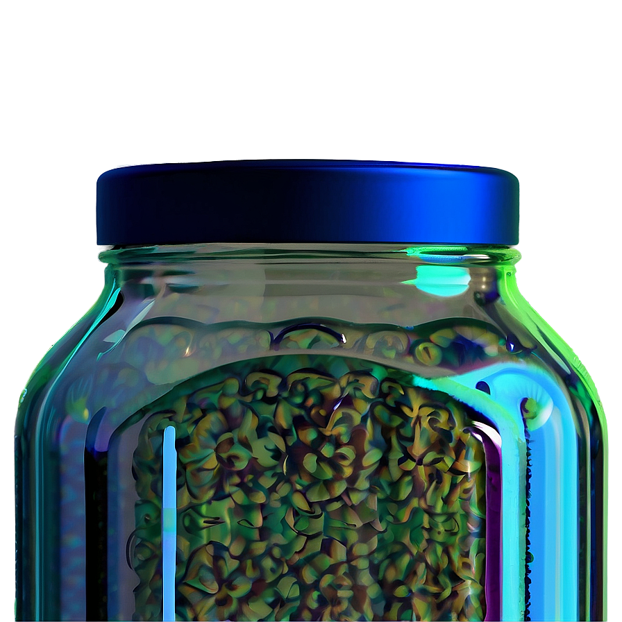 Glass Jar For Storage Png 06132024 PNG Image