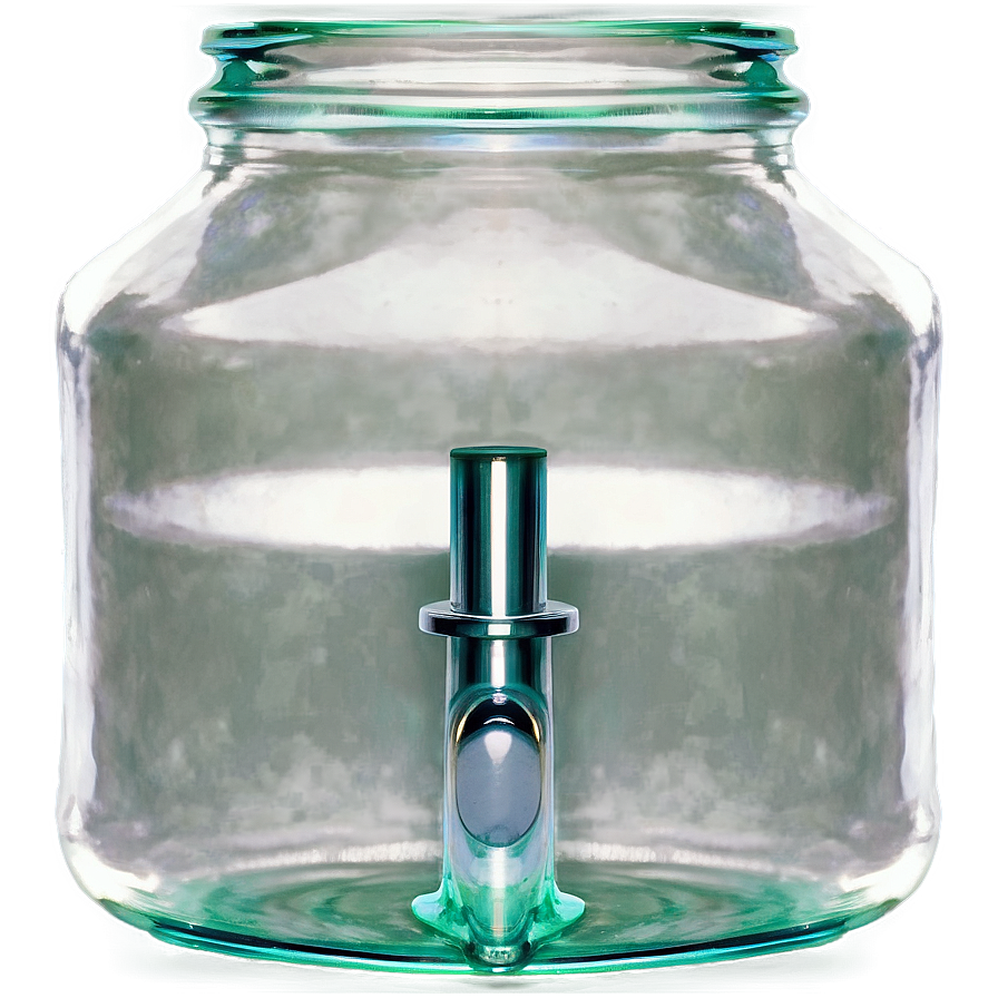 Glass Jar With Faucet Png 05242024 PNG Image