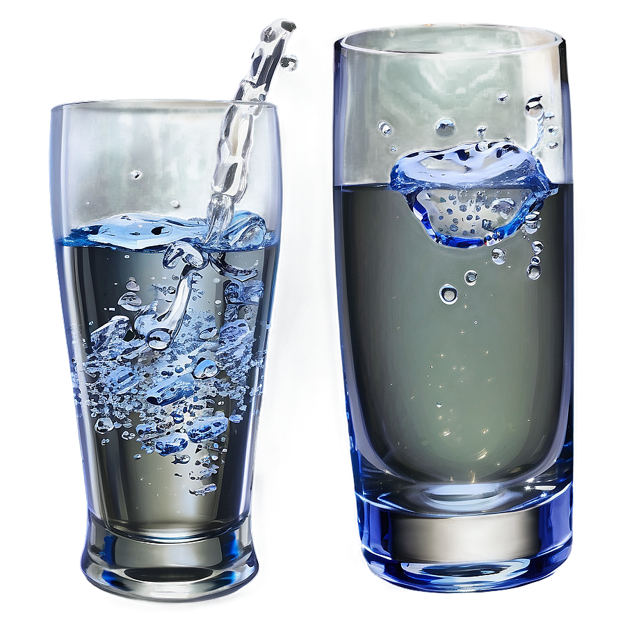 Glass Of Water Art Png 82 PNG Image