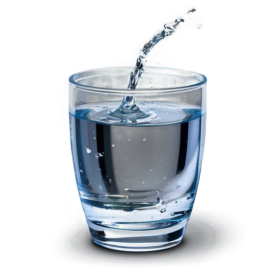 Glass Of Water Isolated Png 05252024 PNG Image