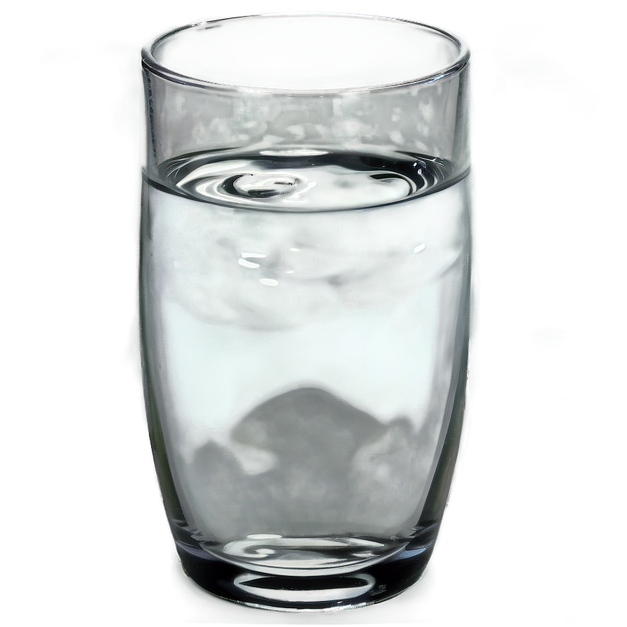 Glass Of Water Silhouette Png Ebp PNG Image