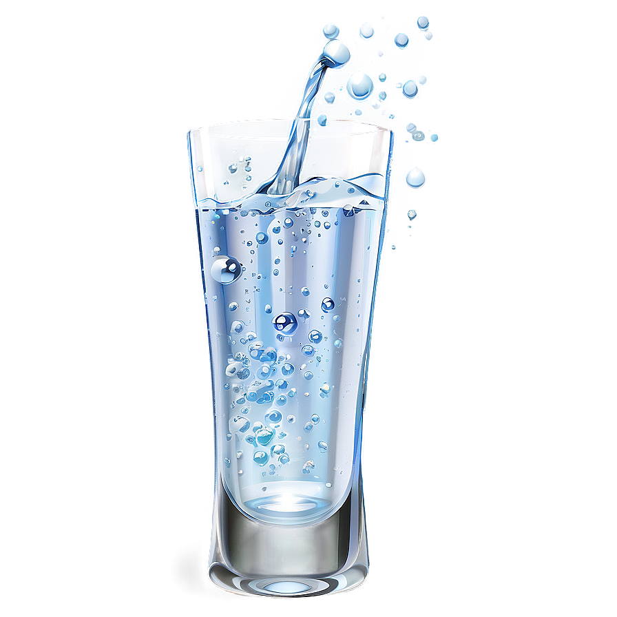 Glass Of Water With Bubbles Png 42 PNG Image