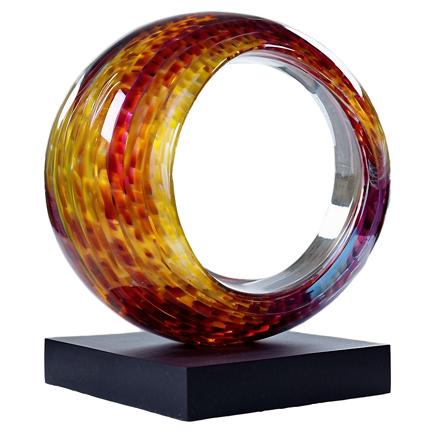 Glass Sculpture Png 06112024 PNG Image