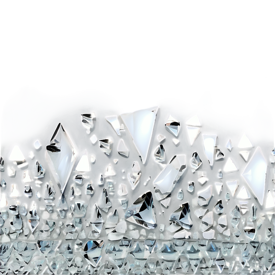 Glass Shards Border Png Mfl PNG Image