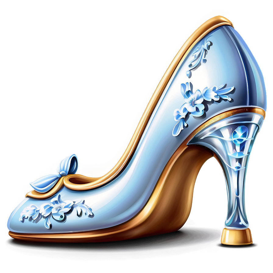 Glass Slipper Cinderella Png Tft86 PNG Image