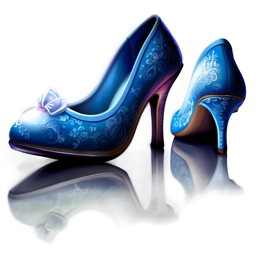 Glass Slipper Silhouette Png 72 PNG Image