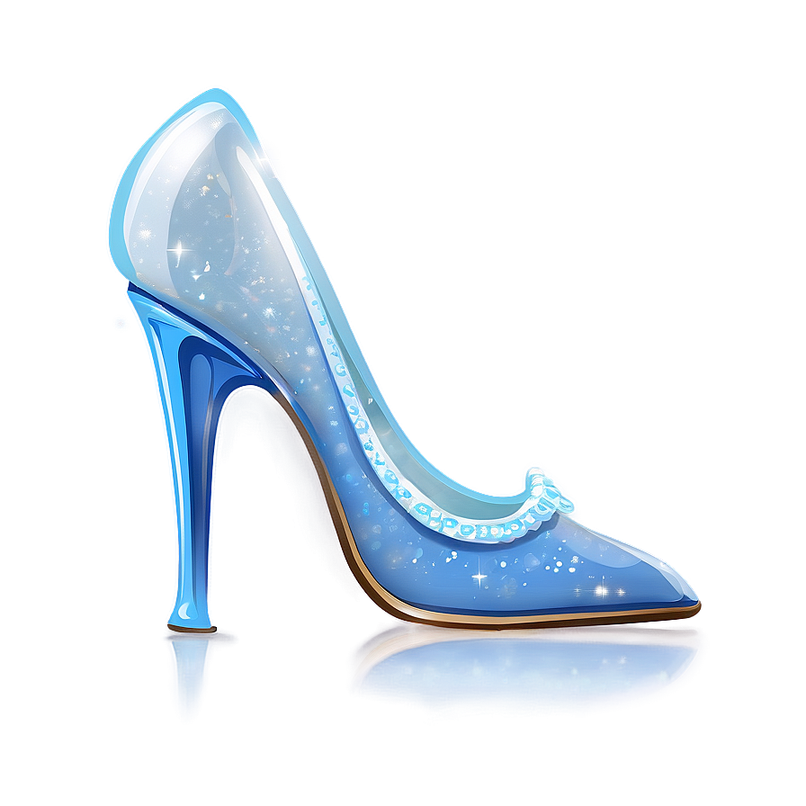 Glass Slipper Transparent Background Png Tnm PNG Image