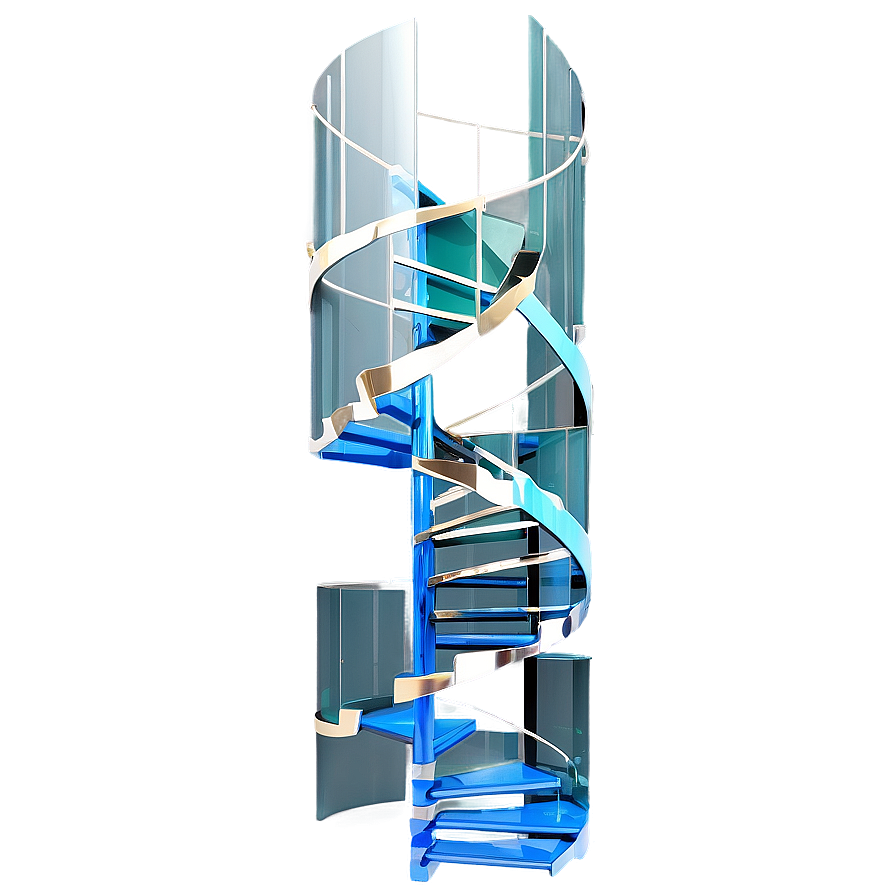 Glass Spiral Staircase Png Bjo7 PNG Image