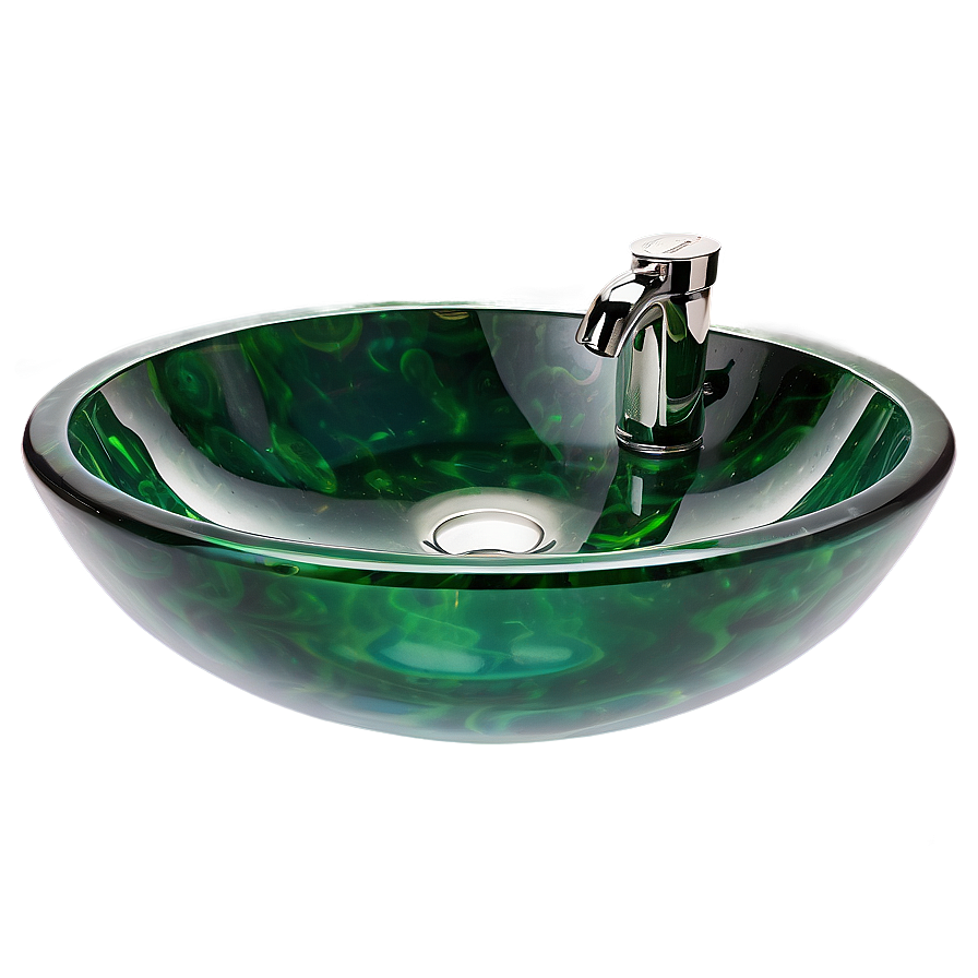 Glass Vessel Bathroom Sink Png Fif PNG Image