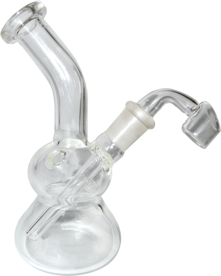 Glass Water Pipe Bong PNG Image