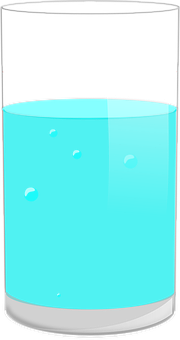 Glassof Water Vector Illustration PNG Image