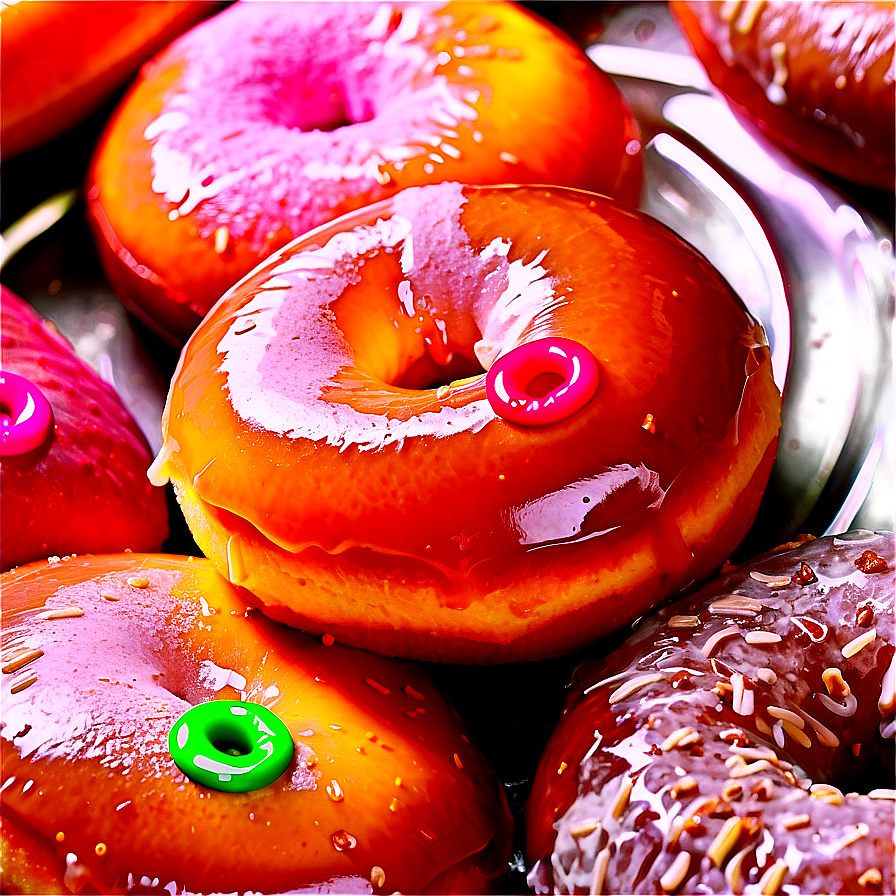 Glazed Donut Png Ank53 PNG Image