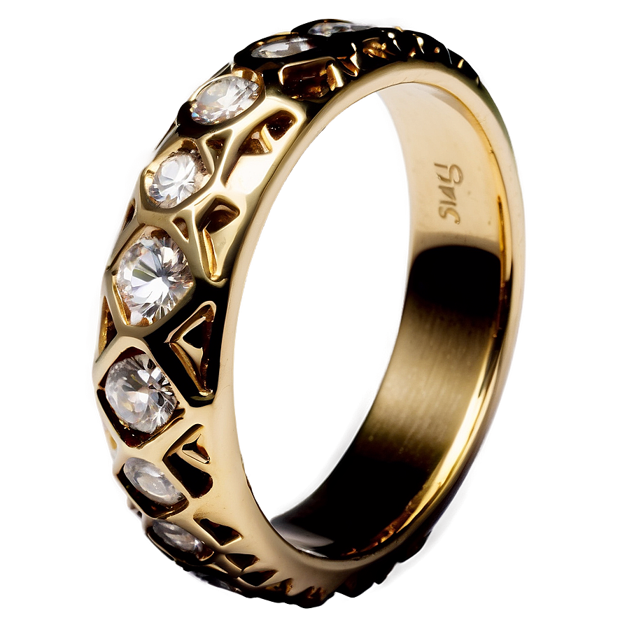 Gleaming Diamond Ring Png Umg PNG Image