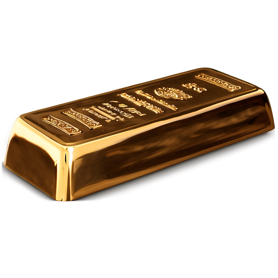 Gleaming Gold Bar Png Cxj PNG Image