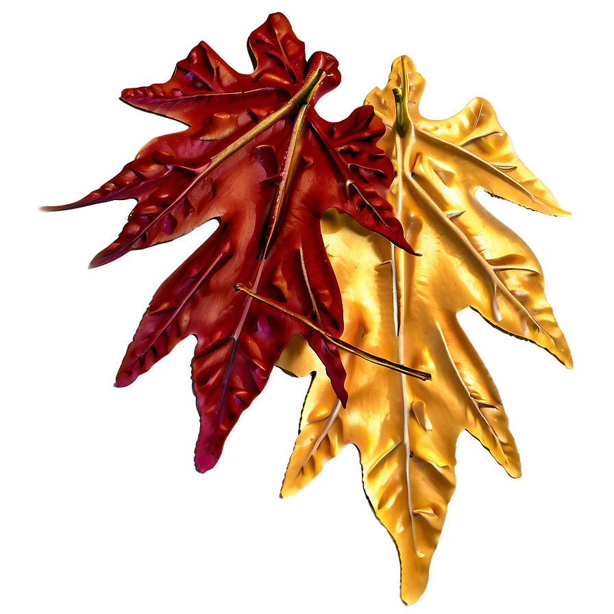 Glistening Fall Leaves Png 05042024 PNG Image