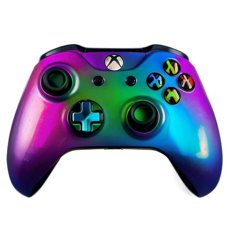 Glitch Art Xbox Controller Png Jmm PNG Image