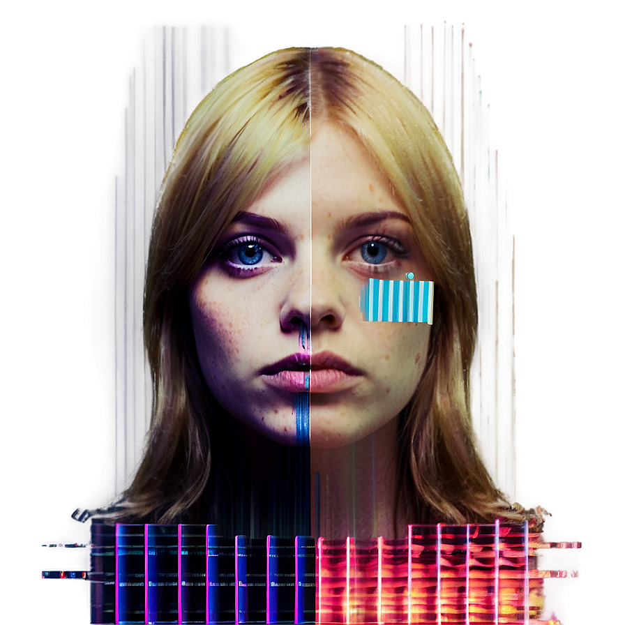 Glitch Effect Edit Png Vyg PNG Image