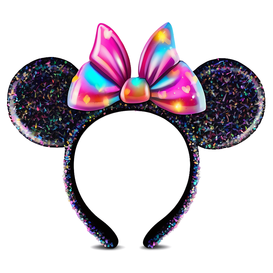 Glitter Disney Ears Png Nny PNG Image