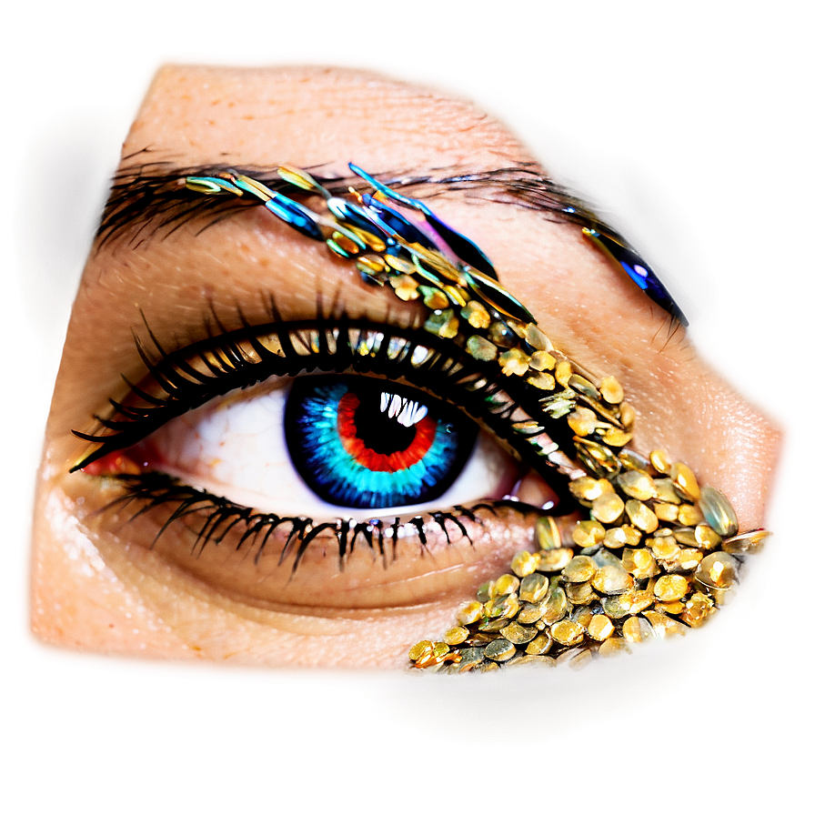 Glitter Eyelashes Png 05042024 PNG Image