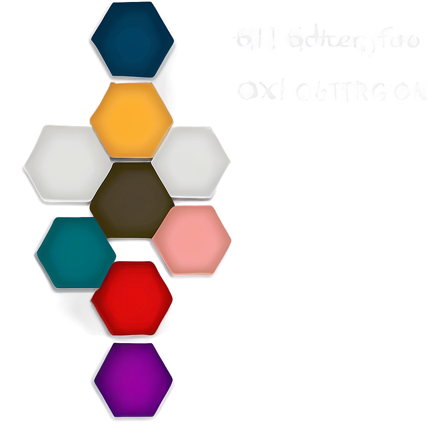 Glitter Hexagon Pattern Png Ely19 PNG Image