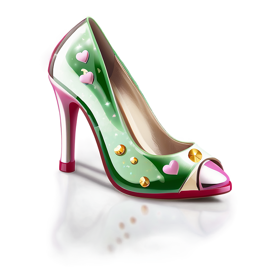 Glitter High Heel Png Eos PNG Image