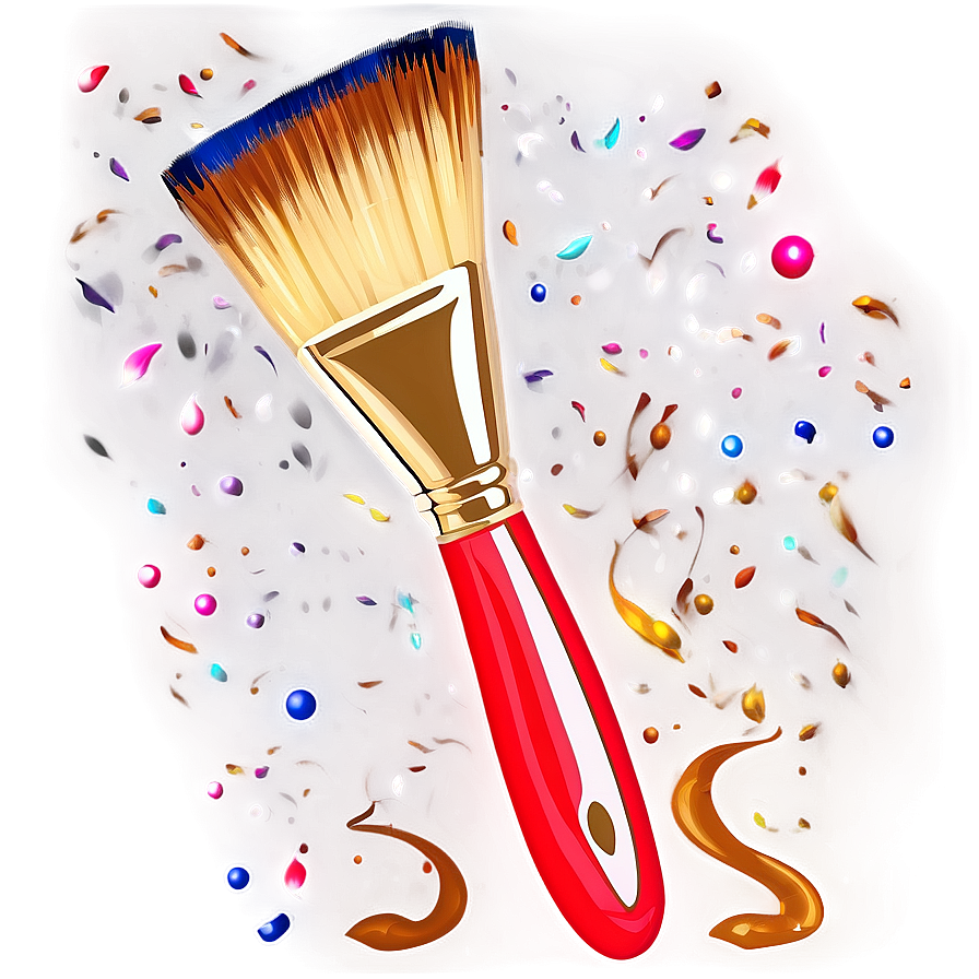 Glitter Paint Brush Png 17 PNG Image