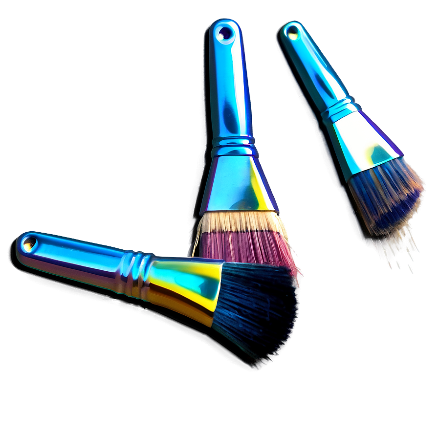 Glitter Paint Brush Png Kkw PNG Image