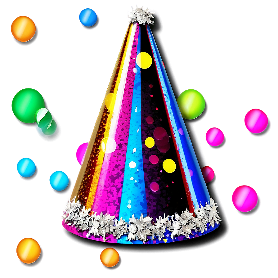 Glitter Party Hat Png 40 PNG Image