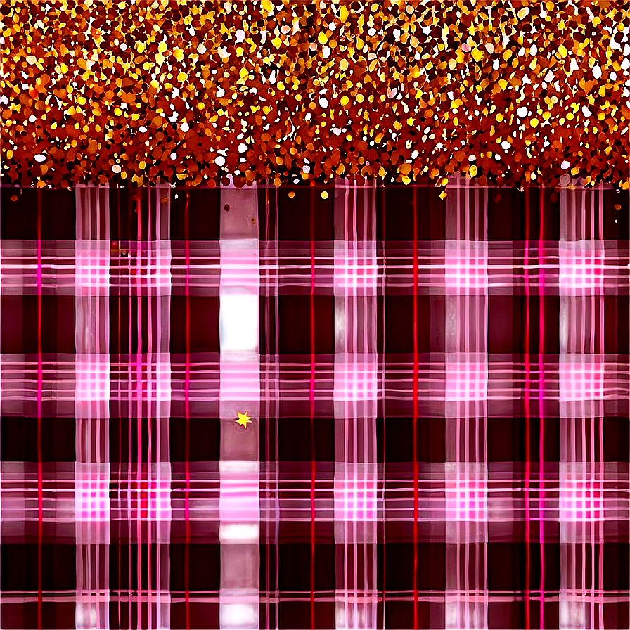 Glitter Plaid Background Png Lbv PNG Image