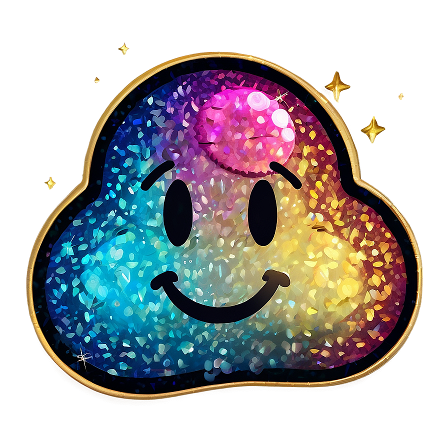 Glitter Poop Emoji Png 81 PNG Image