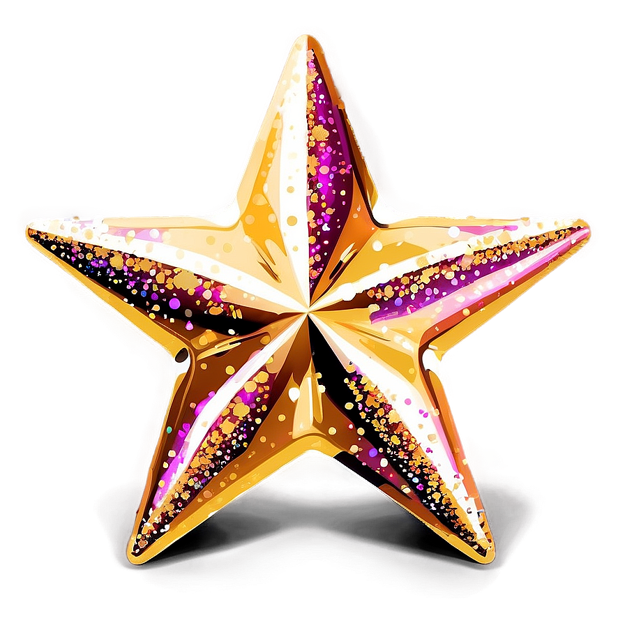 Glitter Star Clipart Png 06202024 PNG Image