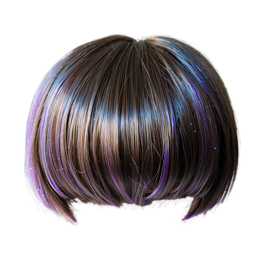 Glitter Wig Png 05252024 PNG Image