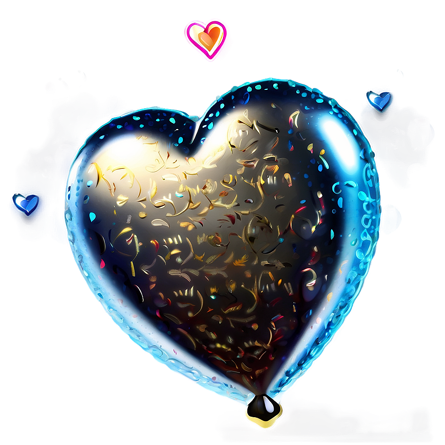 Glittering Corazon Png 22 PNG Image