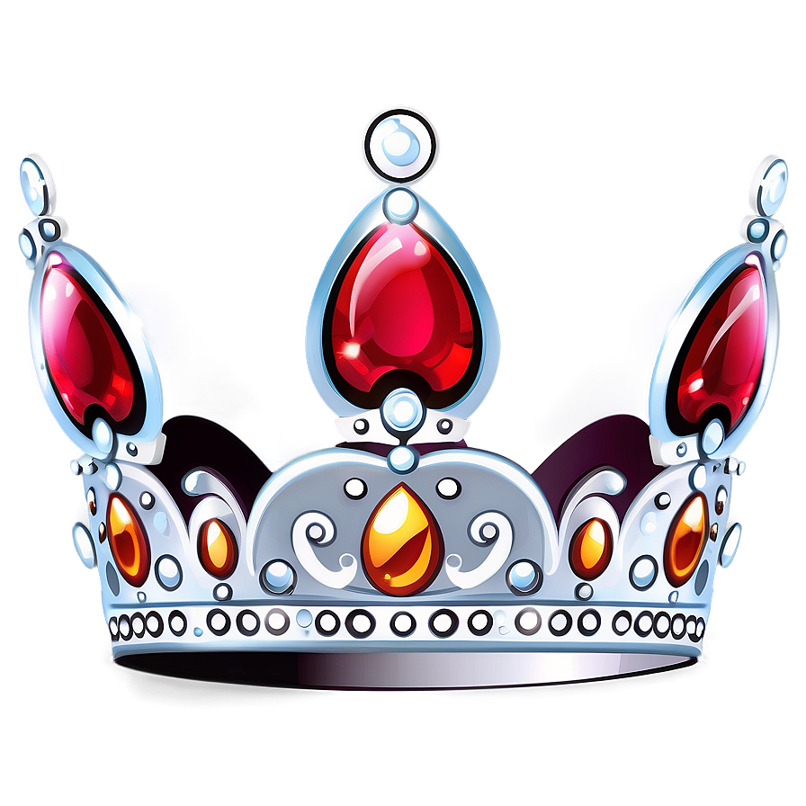 Glittering Princess Crown Art Png Ndm64 PNG Image