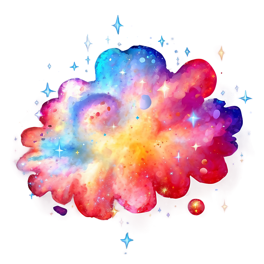 Glittering Stardust Cloud Png 50 PNG Image