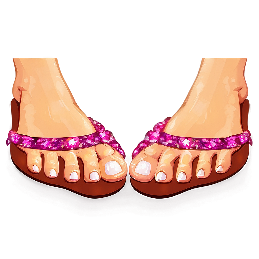 Glittering Toes Png 9 PNG Image