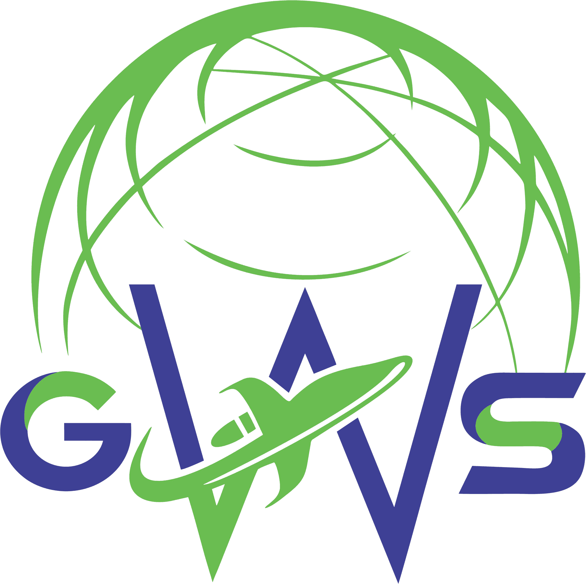 Global Aviation Services Logo PNG Image