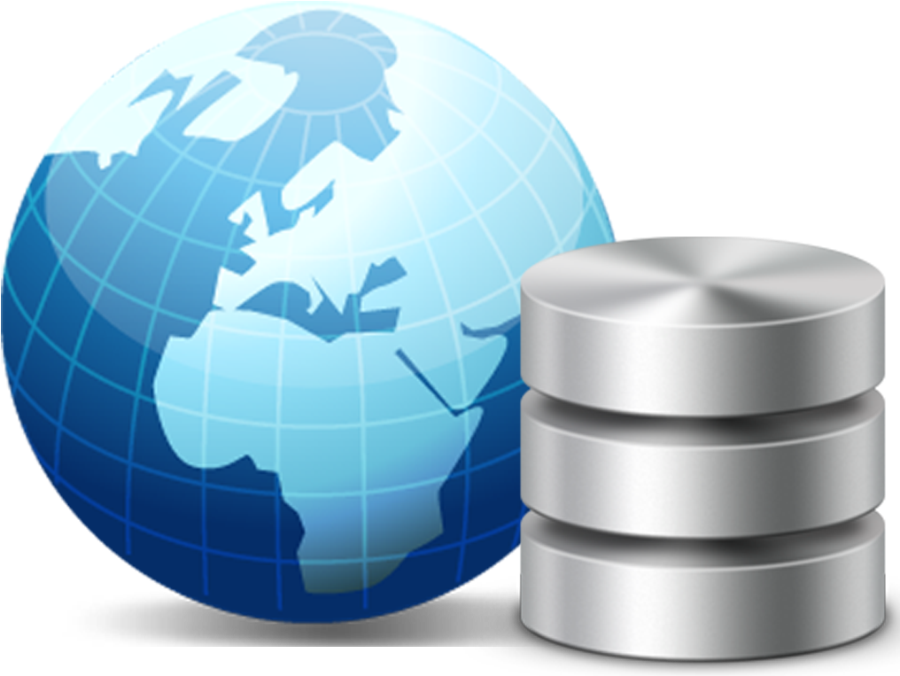 Global Database Icon PNG Image