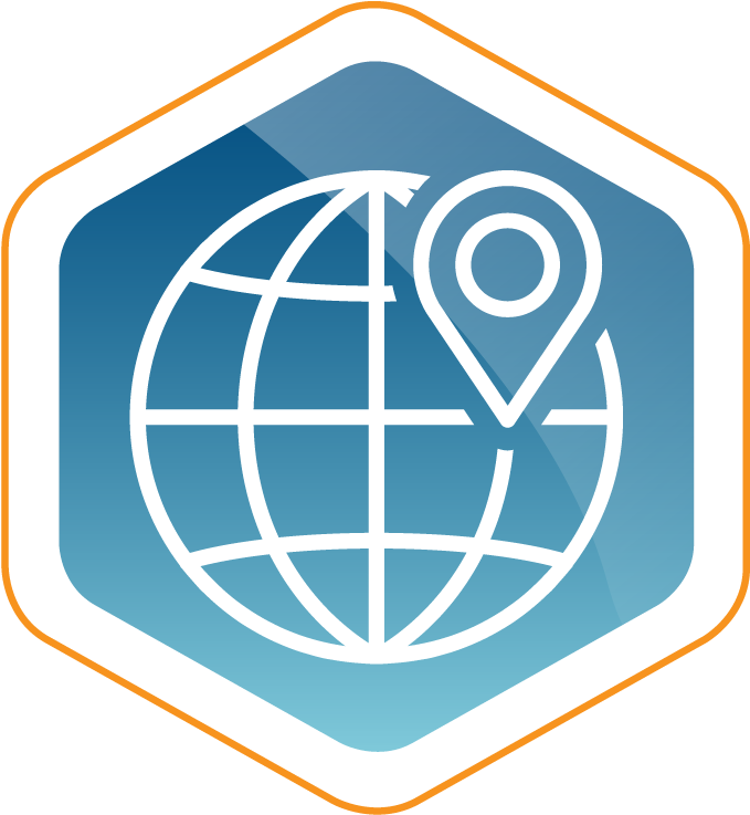 Global Location Icon PNG Image