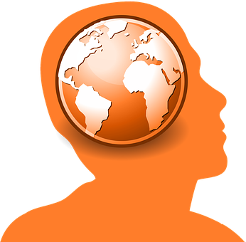 Global Thinking Concept PNG Image