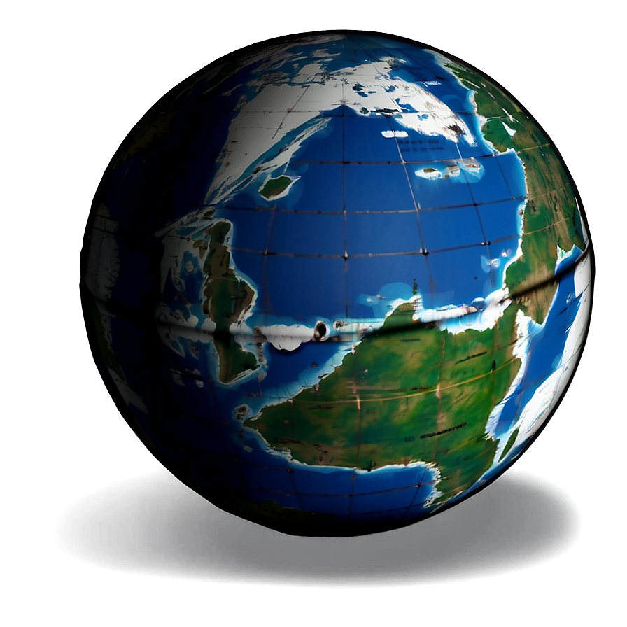 Globe Illustration Png 88 PNG Image