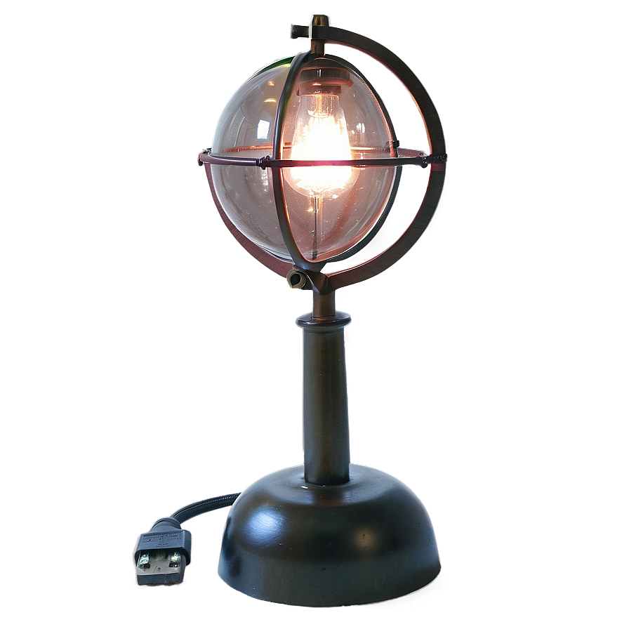 Globe Table Lamp Png 06262024 PNG Image