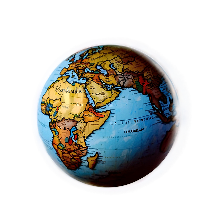 Globe Trotting Oh The Places You'll Go Png 90 PNG Image