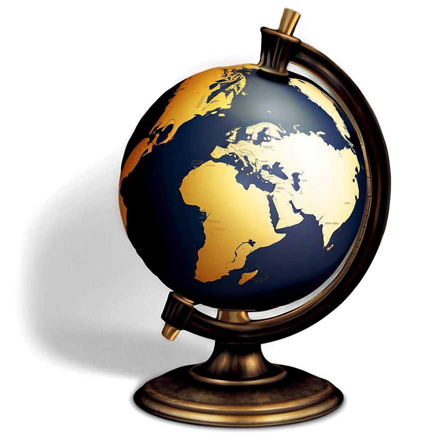 Globe With Stand Png 37 PNG Image