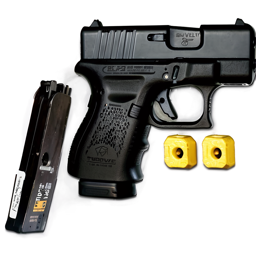 Glock 29 Sf 10mm Auto Compact Png 05212024 PNG Image