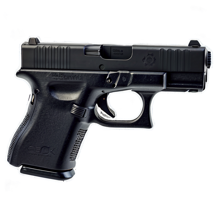 Glock 30s Slim Frame .45 Acp Png 05212024 PNG Image