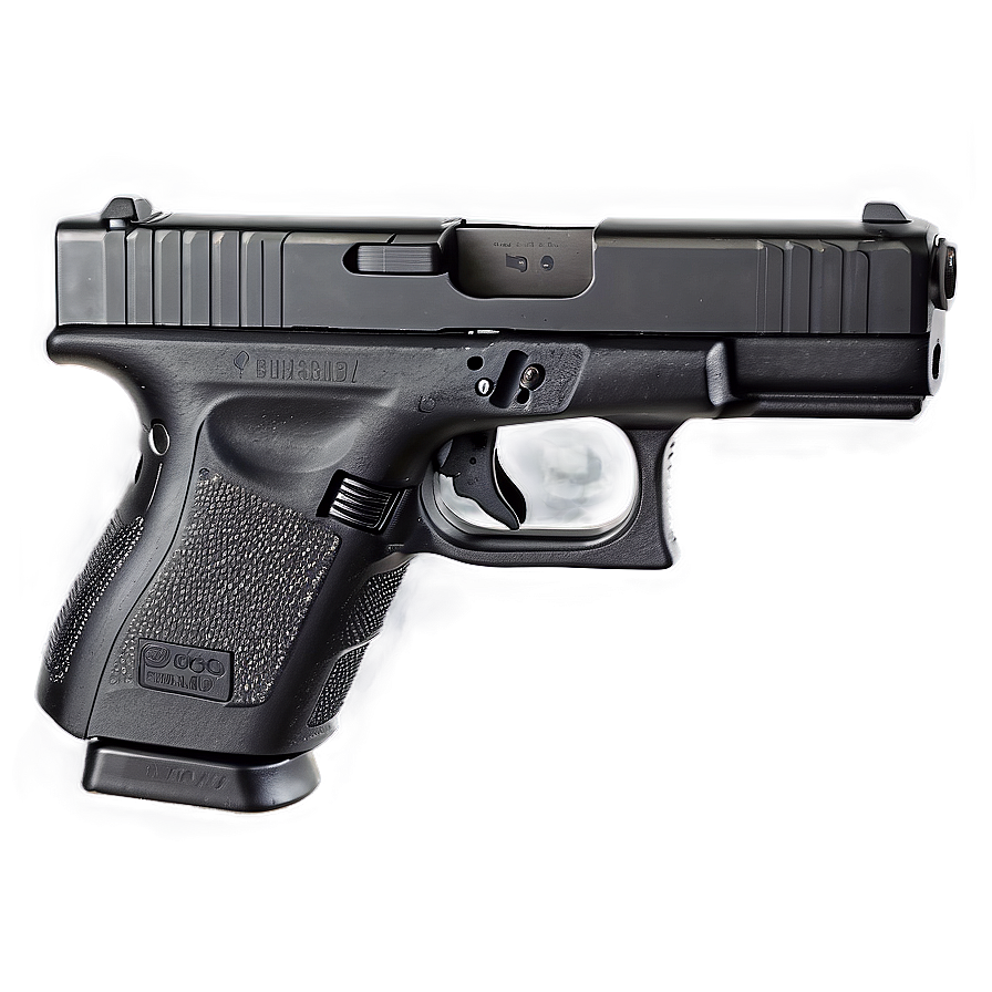 Glock 43 Slimline Firearm Png 05212024 PNG Image