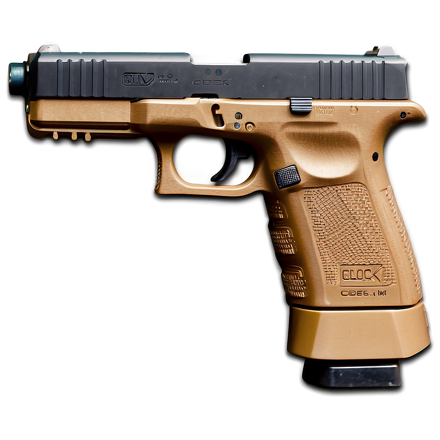 Glock 9mm Gun Png 05212024 PNG Image