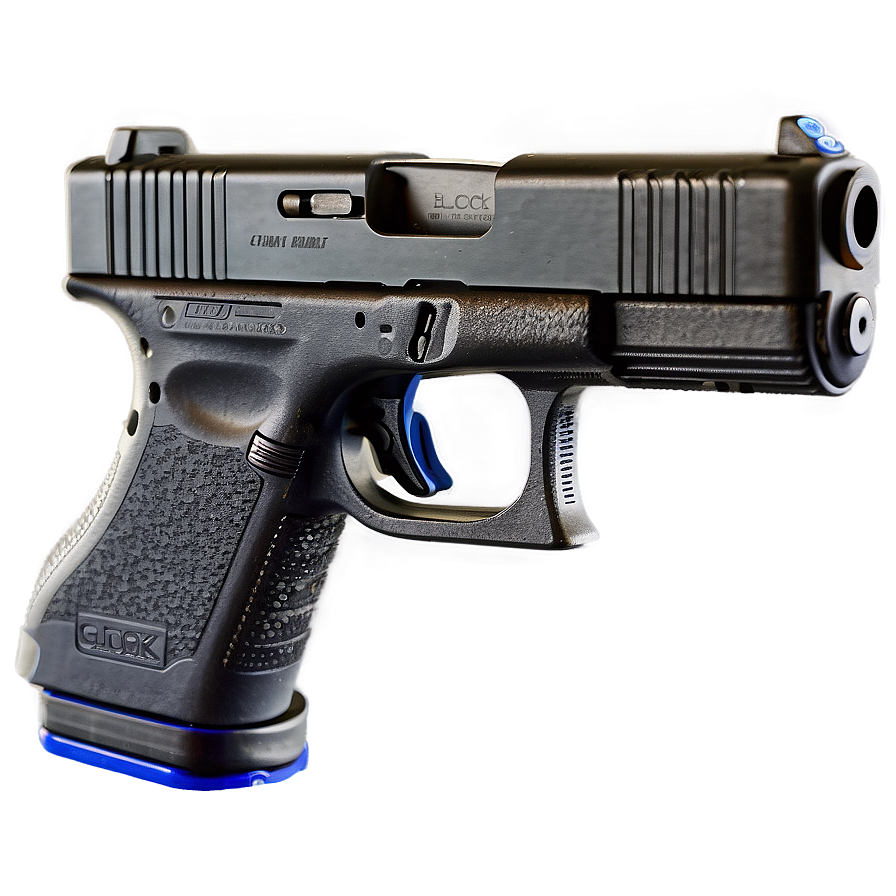 Glock Blue Label Program Pistol Png 98 PNG Image